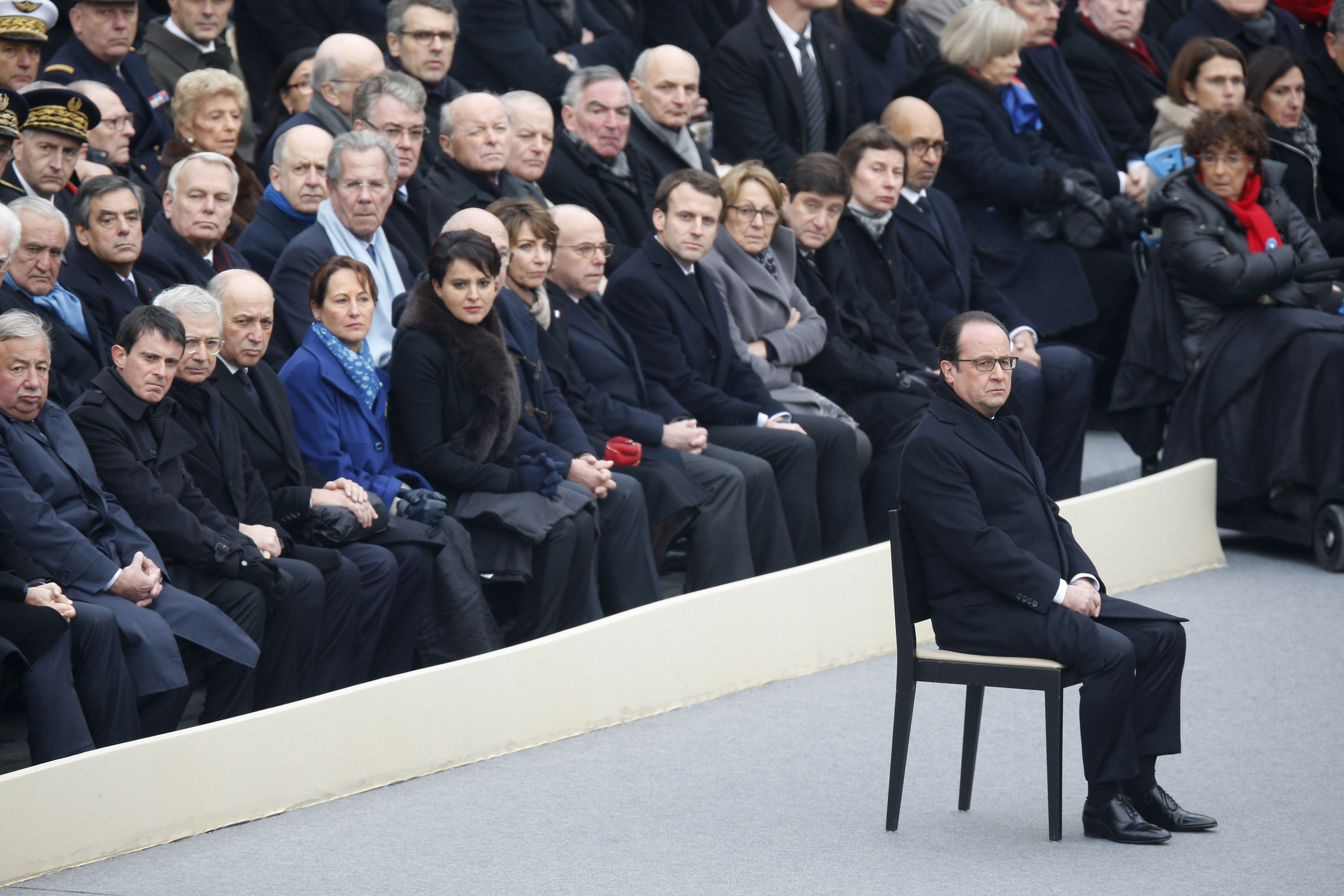 Tribute to the victims of the Paris attacks.