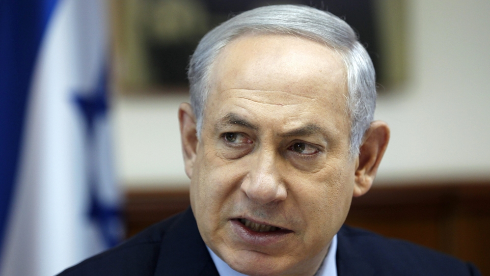 Israeli PM Netanyahu arrives to cabinet meeting in Jerusalem