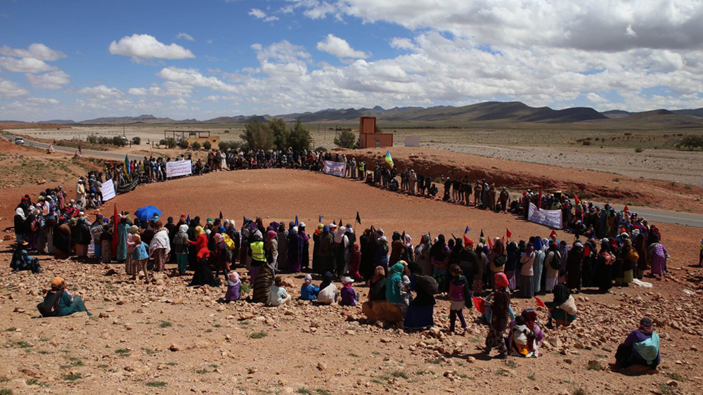 Imider mine protest