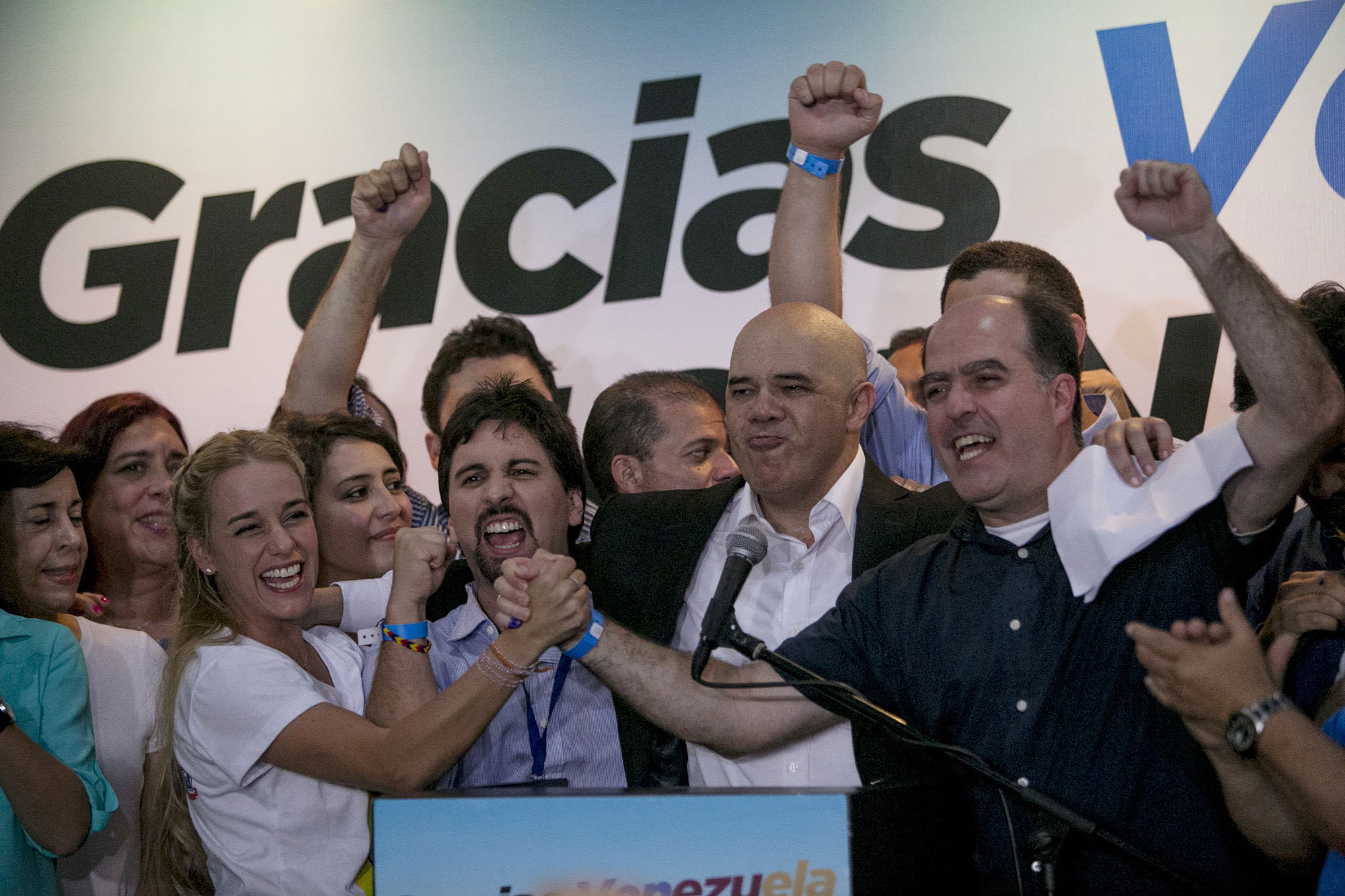 Venezuela election celebration