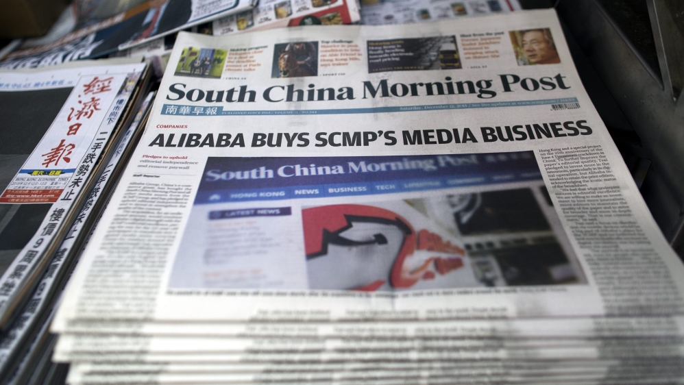 There is increasing concern in Hong Kong about China's influence over the semi-autonomous territory's affairs [EPA]