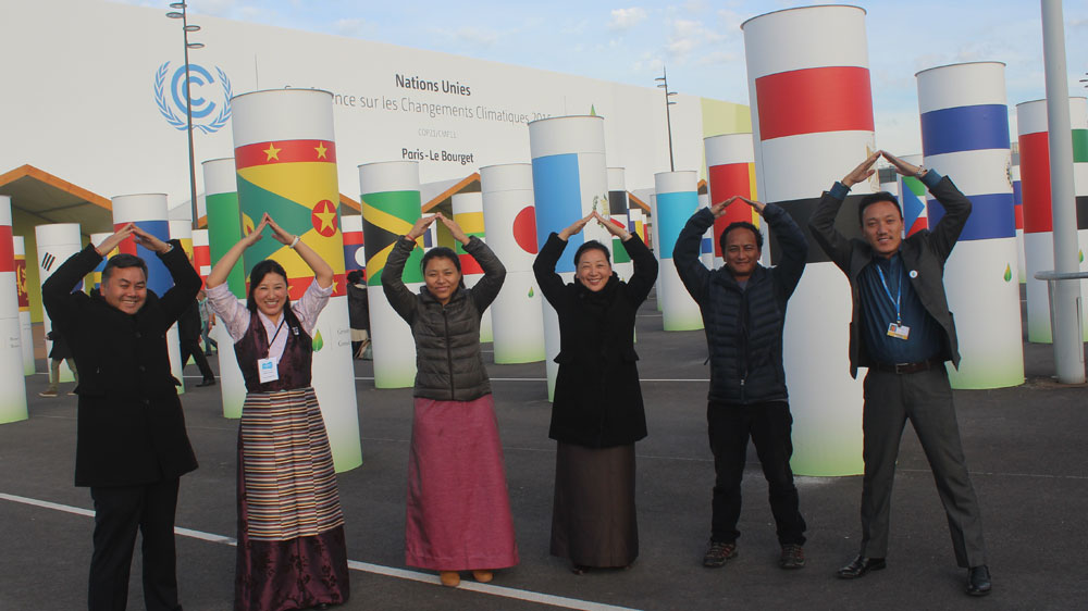 Tibet delegate COP 21