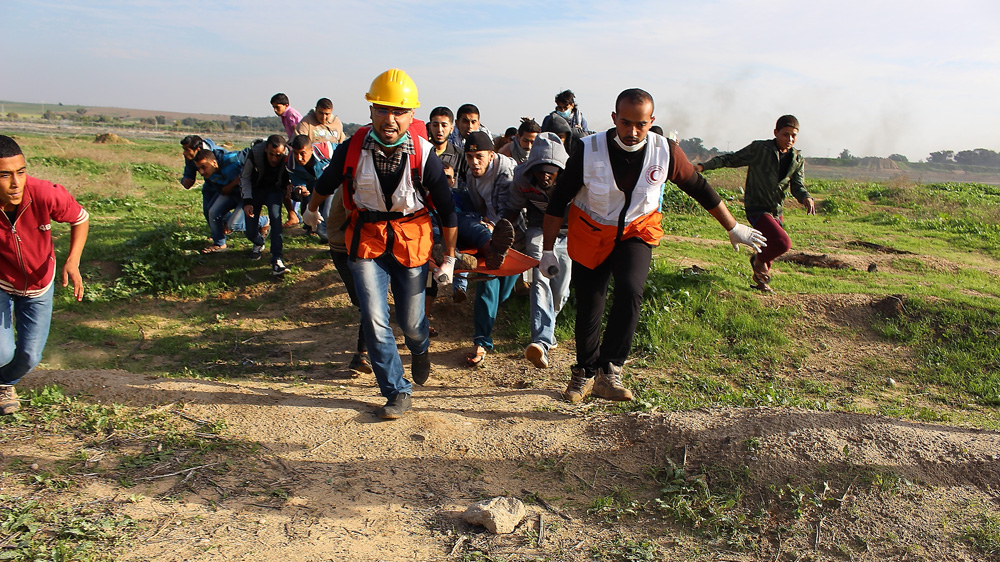 Medics in Gaza