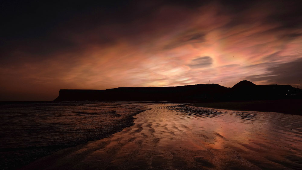 High-level nacreous clouds