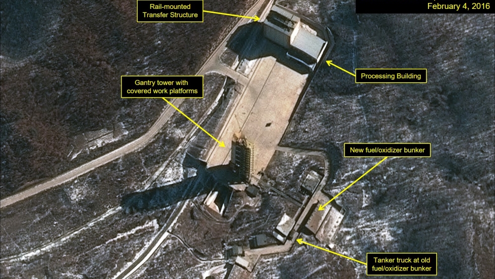 North Korea Sohae rocket