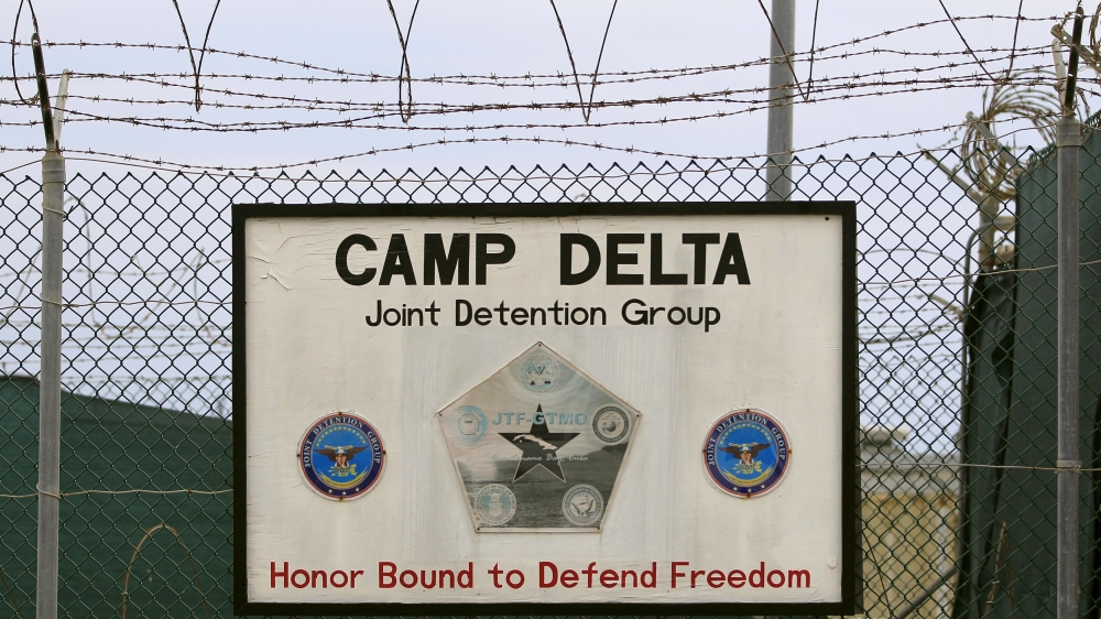 File picture shows the exterior of Camp Delta at the U.S. Naval Base at Guantanamo Bay
