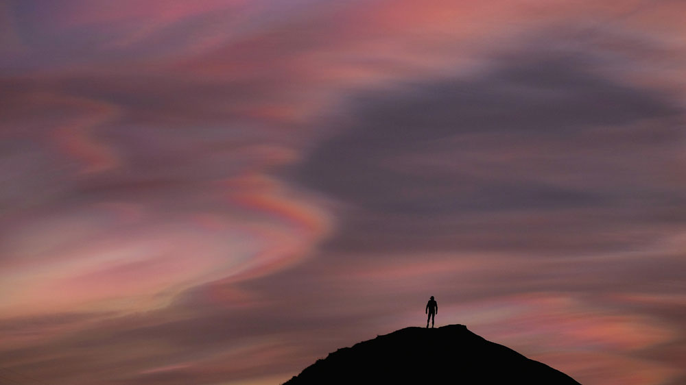 High-level nacreous clouds