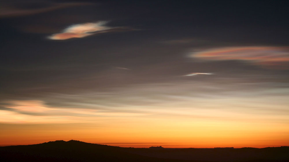 High-level nacreous clouds