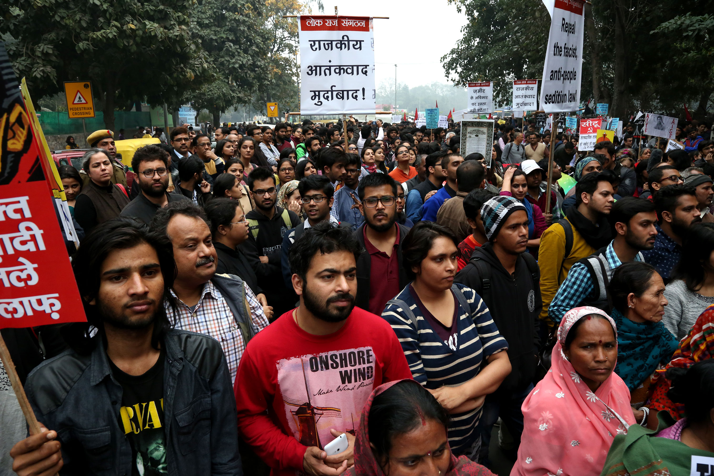 Protest In India [Showkat Shafi/Al Jazeera]