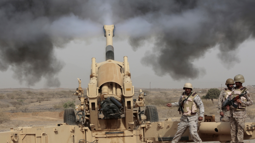 Saudi soldiers