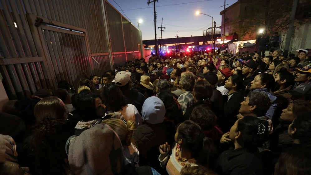 Relatives who visited prisoners in the jail had heard gunshots and said that a blaze had broken out [Daniel Becerril/Reuters]