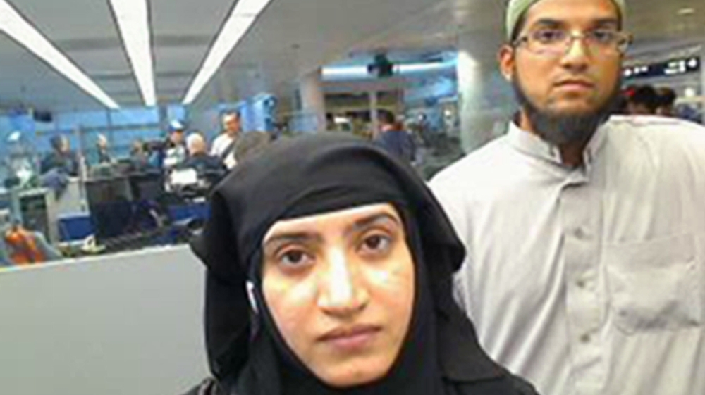 Tafsheen Malik and Syed Farook carried out December's attack that killed 14 people [AP]