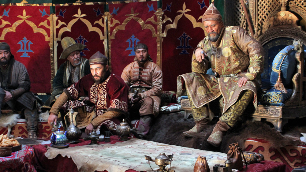 The emergence of an independent Kazakh state was spurred on by the disintegration of the Golden Horde, one of the most powerful Mongol states [Courtesy: Kazakhfilm] [Al Jazeera]