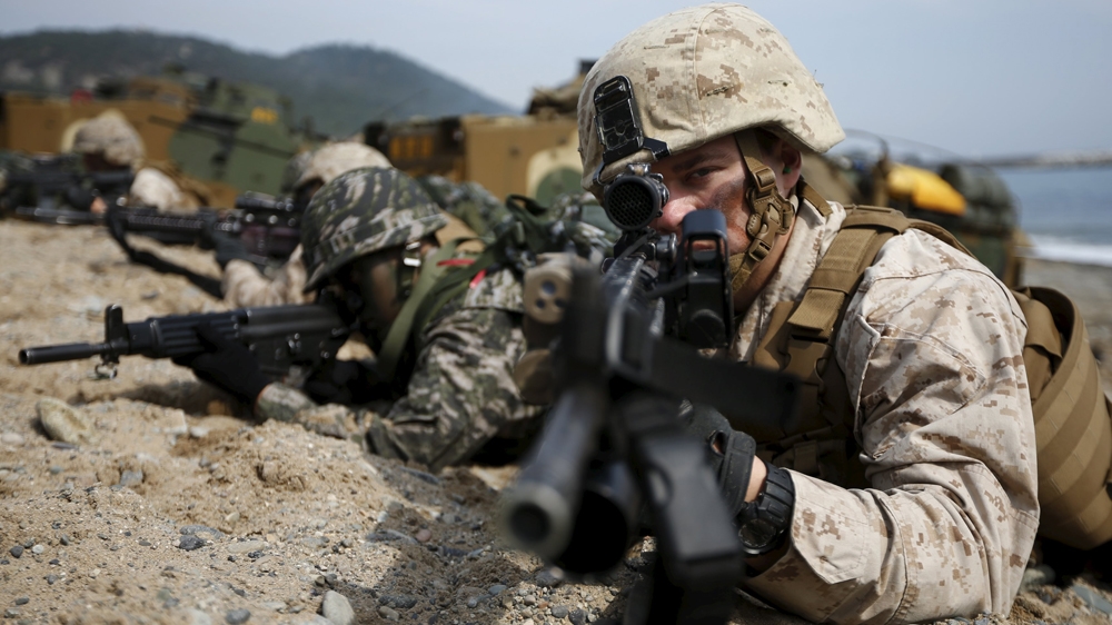 South Korea drill