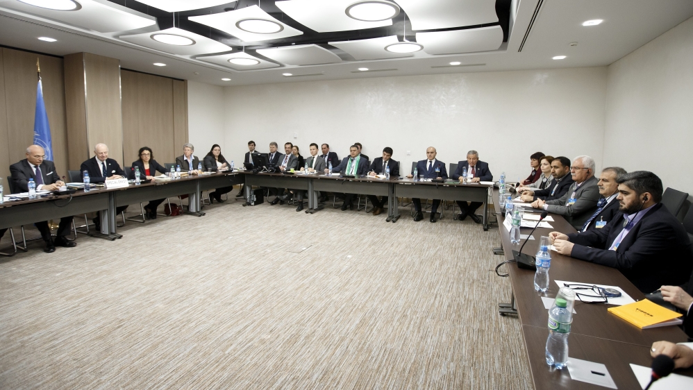 Negotiations between Syrian opposition and UN Special Envoy, in Geneva