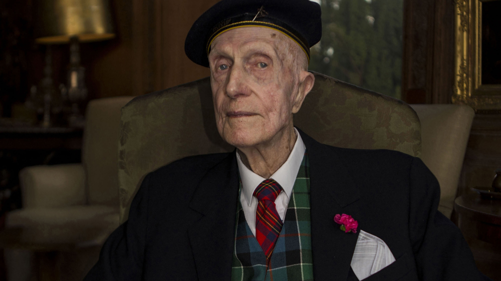 Sir Jack Leslie, 4th Baronet, war hero born in 1916 [Barbara McCarthy/Al Jazeera]