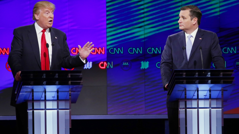Donald Trump, Ted Cruz