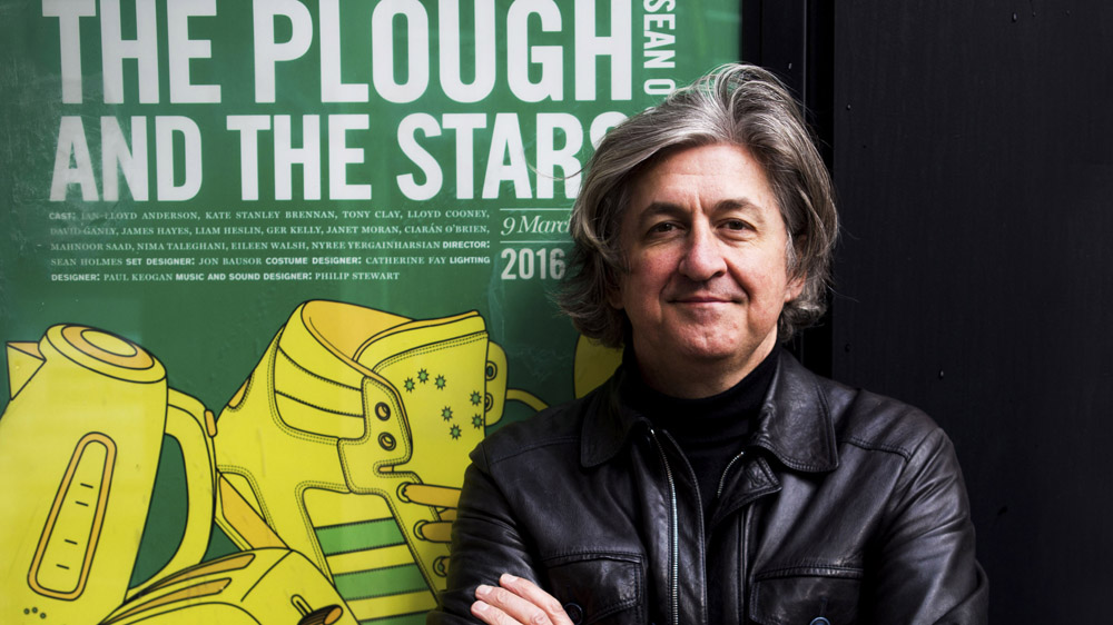 Fiach Mac Conghail, director of the Abbey Theatre, Dublin [Barbara McCarthy/Al Jazeera]