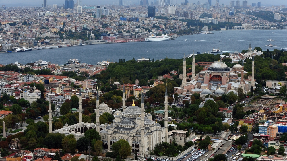 FILE - This Sept. 30, 2011 file photo shows Sultan Ahmed Mosque, better known as th