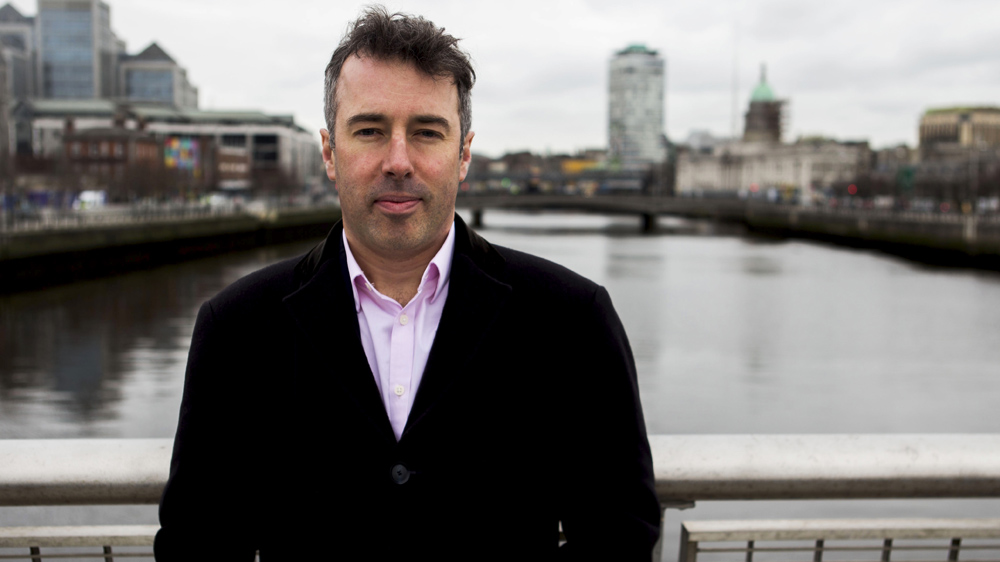 Turtle Bunbury, historian and author of Easter Dawn, the 1916 Rising [Barbara McCarthy/Al Jazeera]