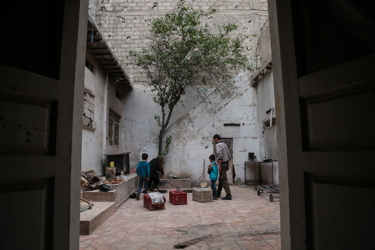Syrian home saqba