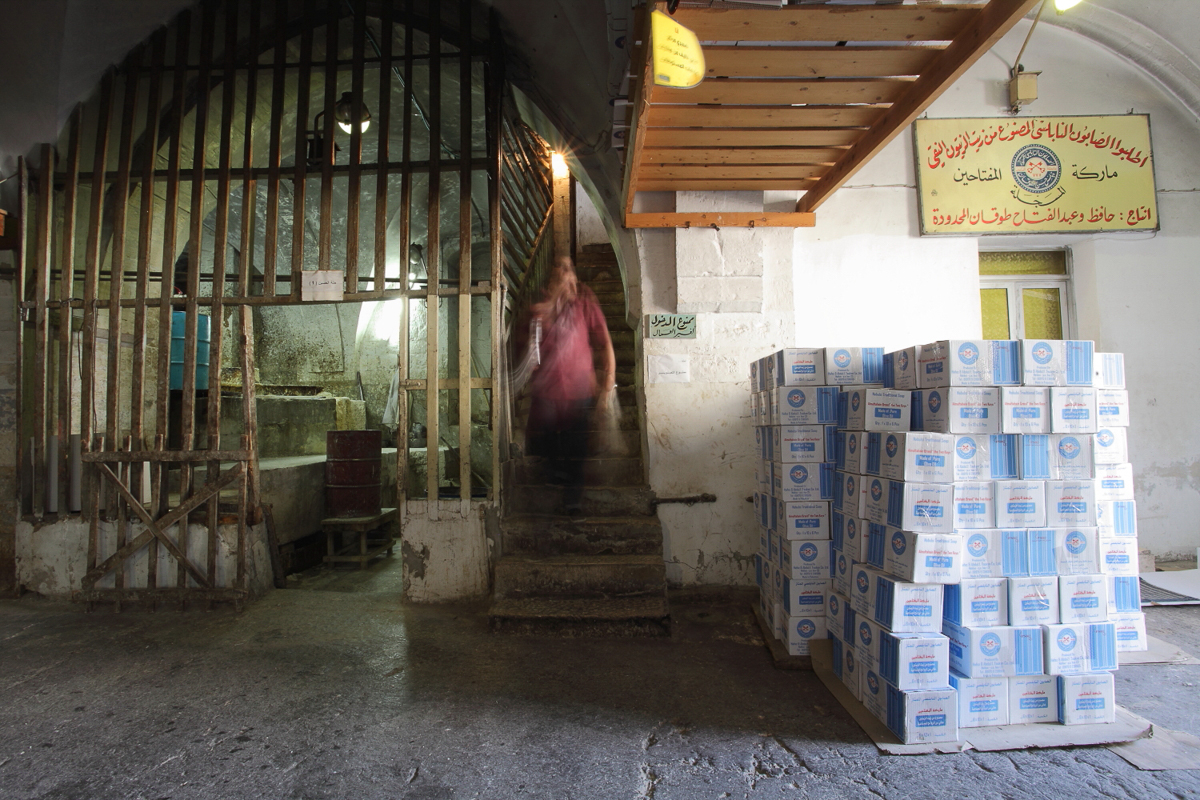 Nablus'' Olive Oil Soap [Rich Wiles/Al Jazeera] - DO NOT USE - RESTRICTED