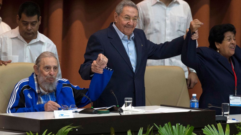 Fidel Castro and Raul Castro