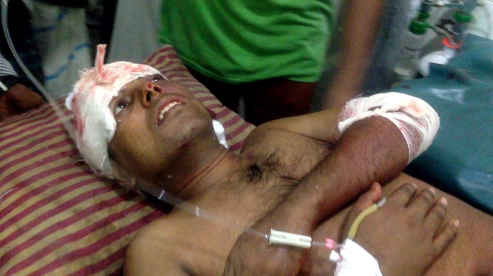 Chakrabarti is in stable condition after sustaining injuries in an attack, doctors say [EPA]