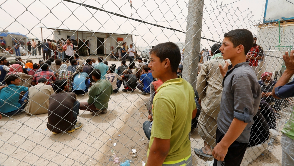 Iraq camp Fallujah