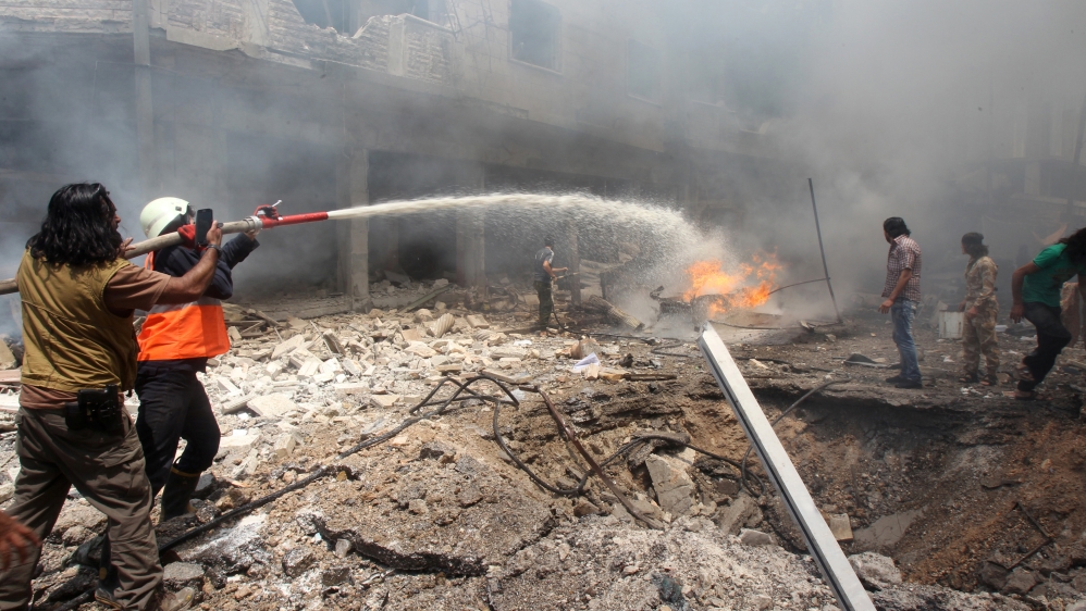 Idlib Airstrike aftermath