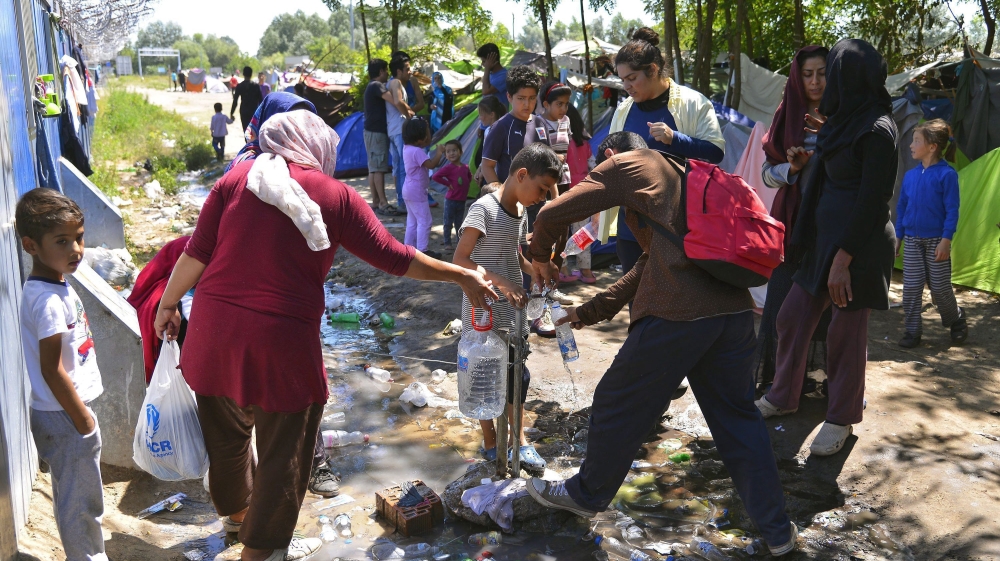 Migrants in Serbia