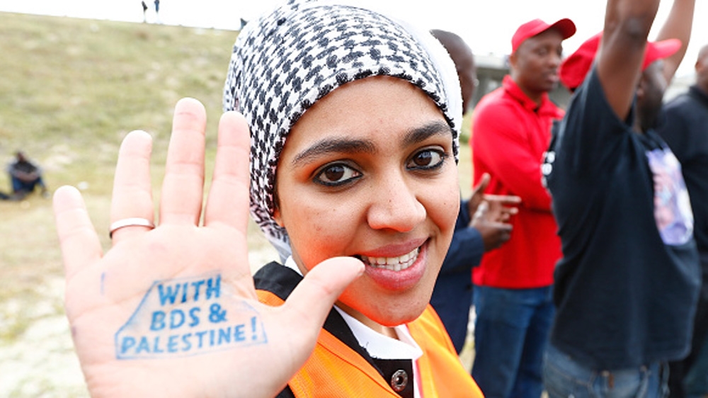 
The BDS movement is particularly visible among students and activists on campuses across the world [Getty Images]
