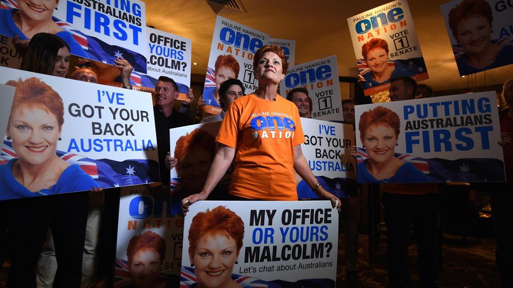 Do not use- Pauline Hanson