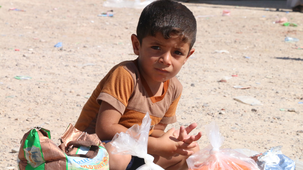 Millions of Iraqi children are at risk of death, sexual violence, abduction and recruitment into armed groups [Al Jazeera]