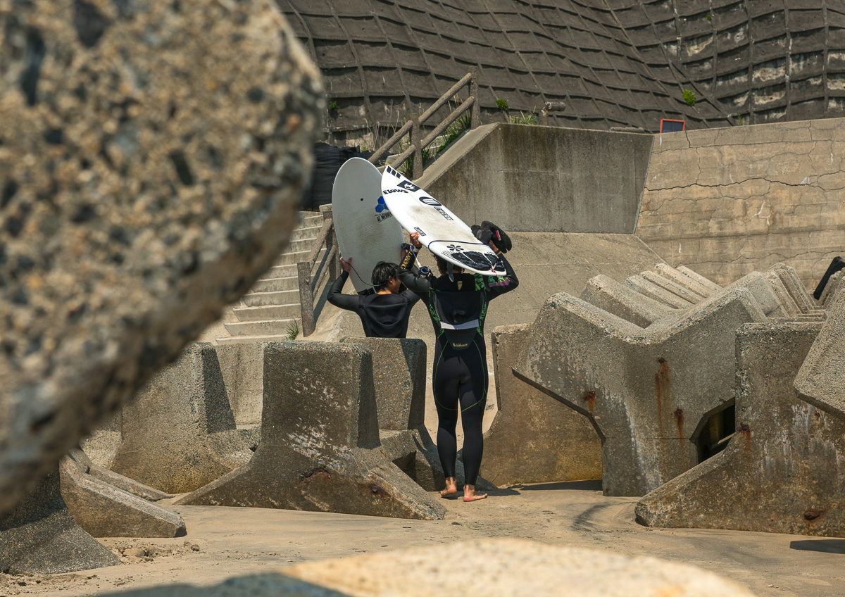 Japan Nuclear Surfing