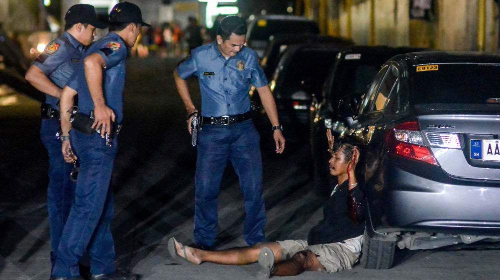 Santiago was taken to the hospital after 'rising from the dead' [Ezra Acayan/Al Jazeera]