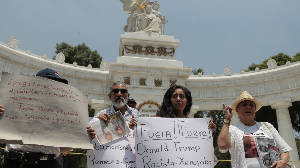 Trump protest