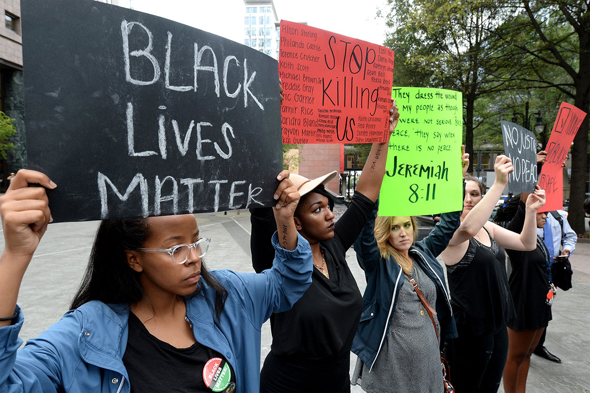 Unrest in Charlotte