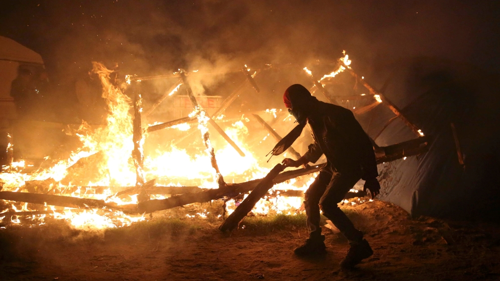 calais refugee jungle