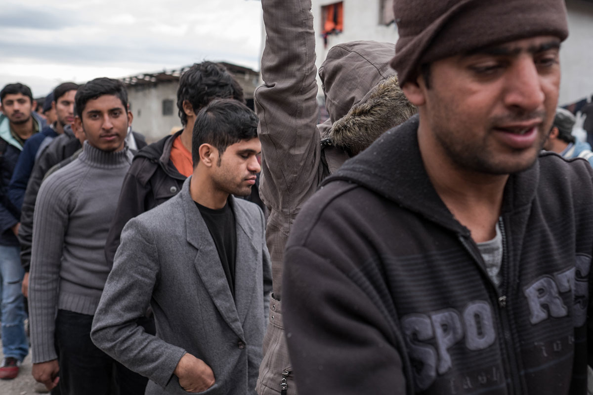 Stranded Refugees / Please Do Not Use