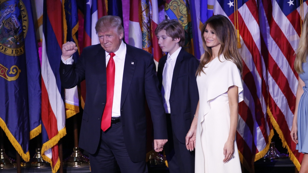 Donald Trump elected US President