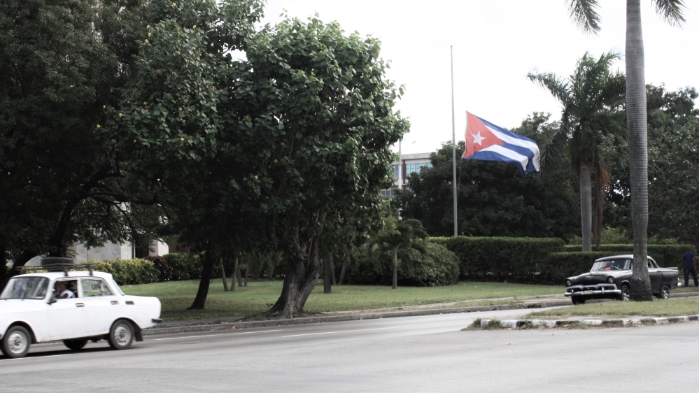 In the early hours of the morning, the streets are empty, silent. Only the murmur of televisions transmitting a special programme can be heard [Armando Franco/Al Jazeera] 