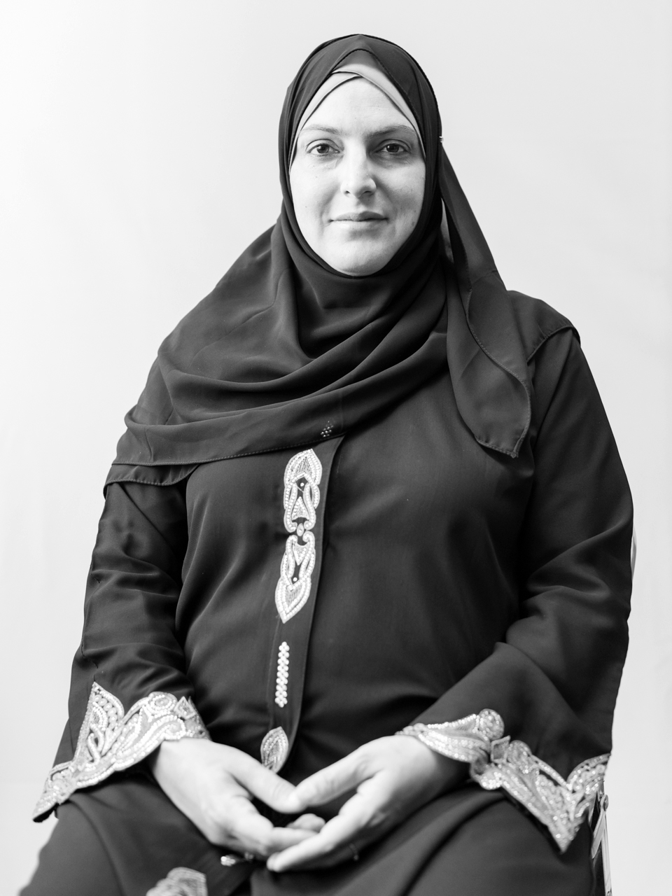 Paula Di Bello recalls the first time she saw a woman wearing a hijab [ Giulia Iacolutti/Al Jazeera]