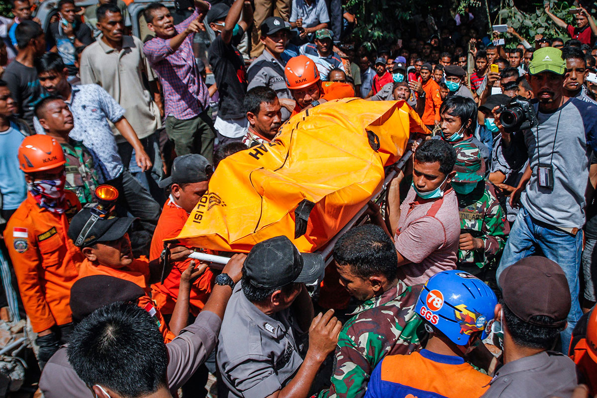 Earthquake in Aceh, Indonesia