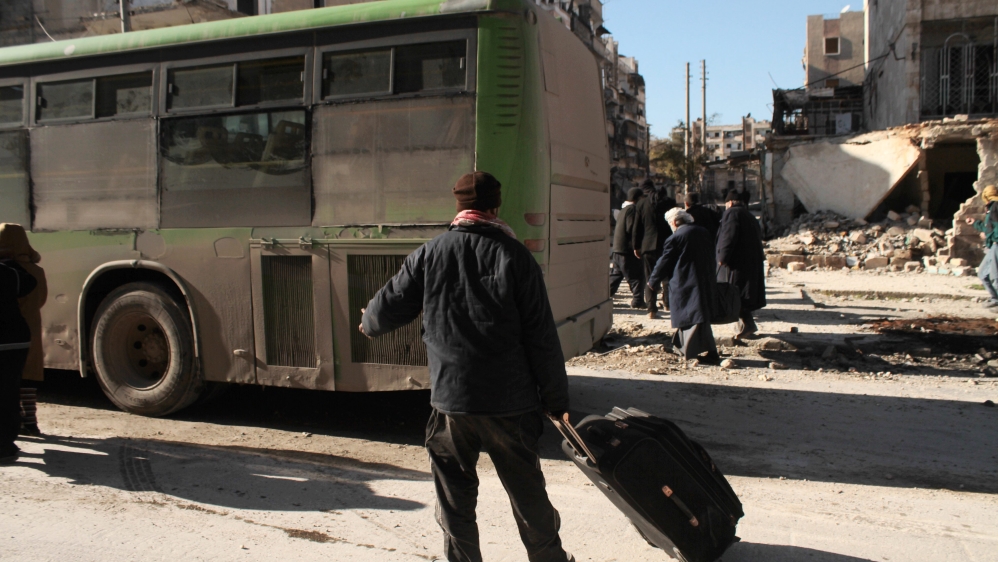 Evacuation of civilians from eastern Aleppo
