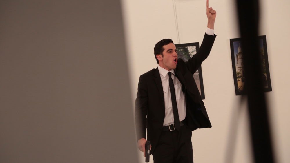 Altintas referenced the situation in Aleppo after he shot Karlov in Ankara [Burhan Ozbilici/AP]