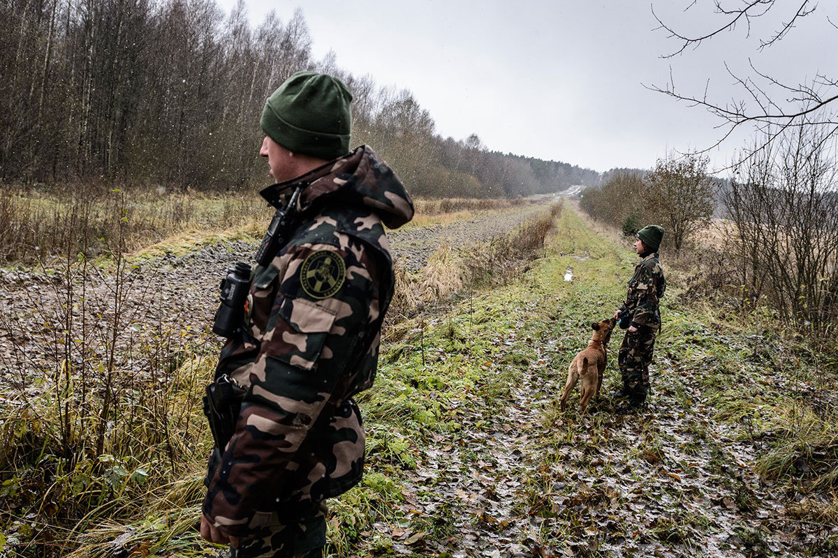 An unknown migrant route into the EU runs through Lithuania / Please Do Not Use