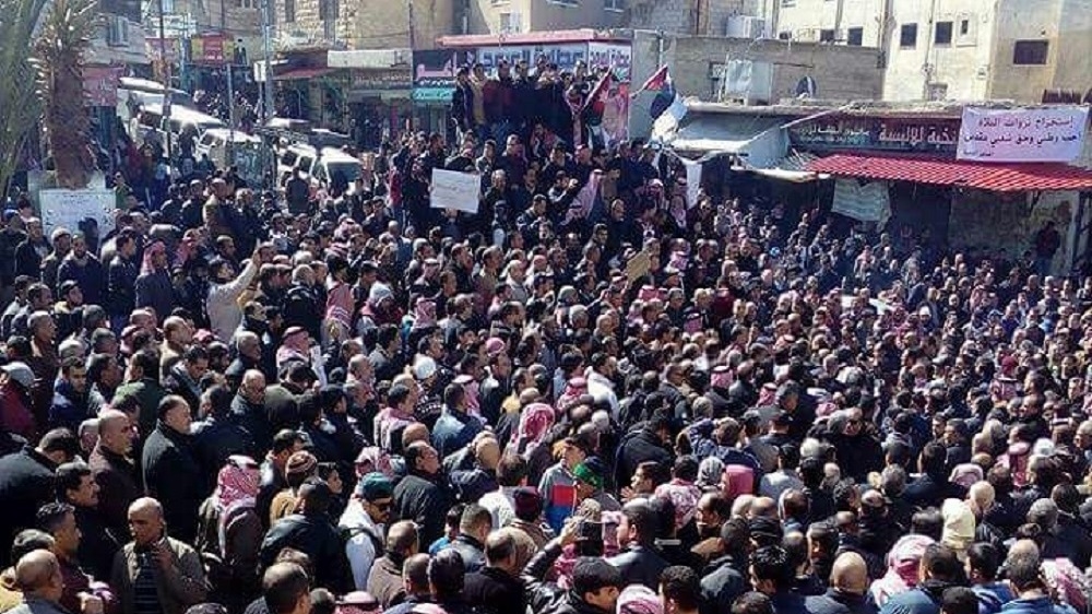 Jordan protests