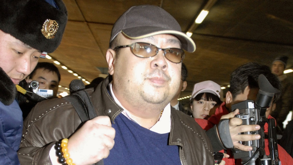 Surveillance cameras captured the moment Kim's face was wiped allegedly with VX [Reuters]