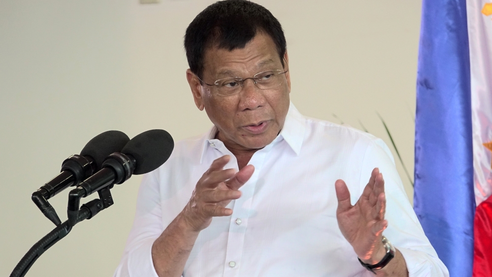 President Rodrigo Duterte visits Mynamar and Thailand.